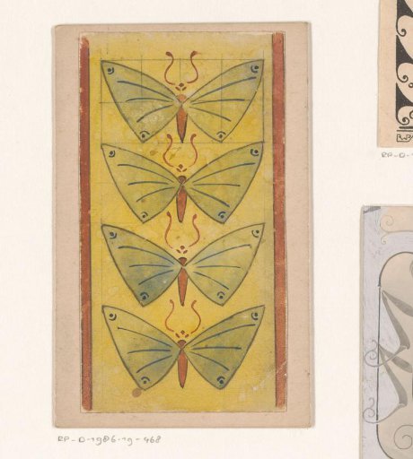 Four butterflies