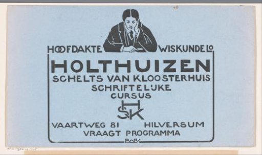 Advertisement for Holthuizen Course