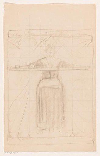 Design for an advertisement for Van Houten's Chocolate
