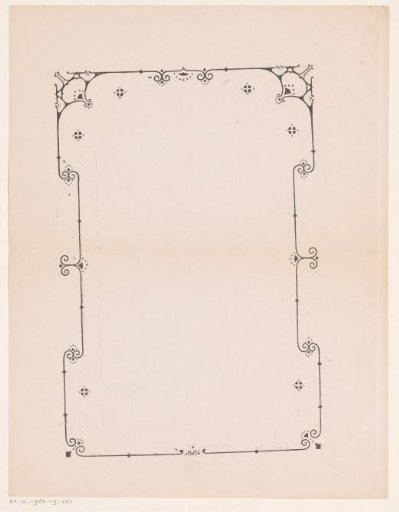 Frame for Elsevier's Geïllustreerd Maandschrift