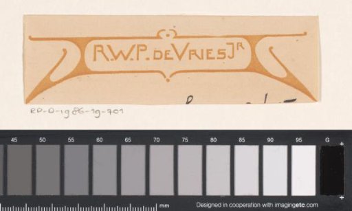 Vignette by R.W.P. de Vries Jr.