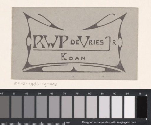 Vignette by R.W.P. de Vries Jr. Edam