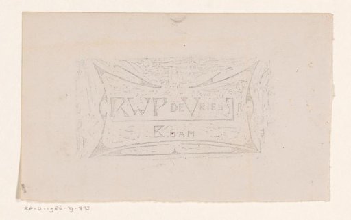 Vignette by R.W.P. de Vries Jr. Edam