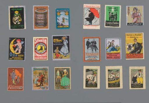 German (seal) stamps
