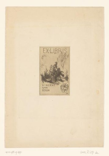 Ex Libris of Vincent van Gogh