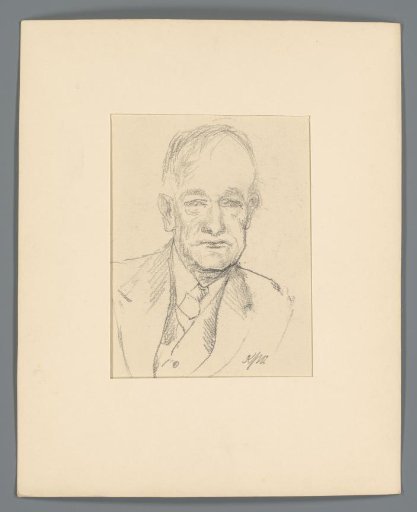 Portret van een onbekende man