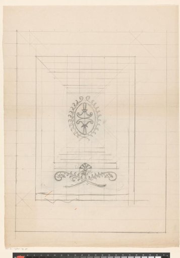 Cartouche in a Rectangular Frame