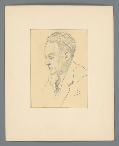 Portrait of a man, possibly A. Kraaij