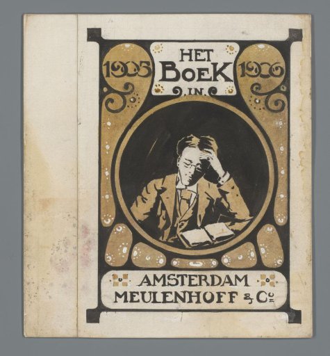 Binding design for: Het boek in 1905-1906, 1905