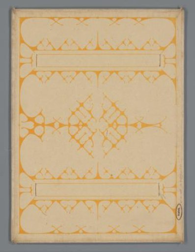 Bookbinding with five ornaments