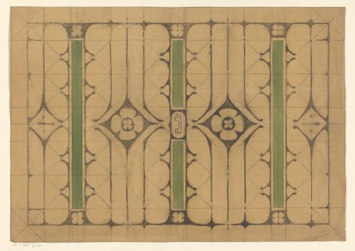 Design for the Endpapers of a Portfolio