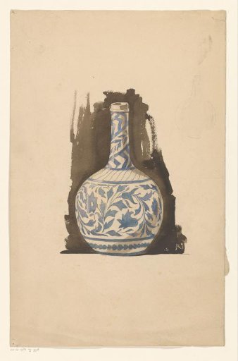 Vase with Flower Pattern