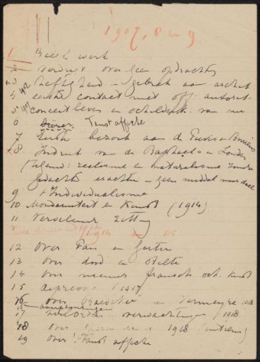 Notes concerning, among other things, stained glass