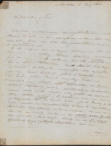 Letter to an anonymous recipient