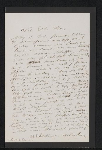 Letter to Ary Johannes Lamme