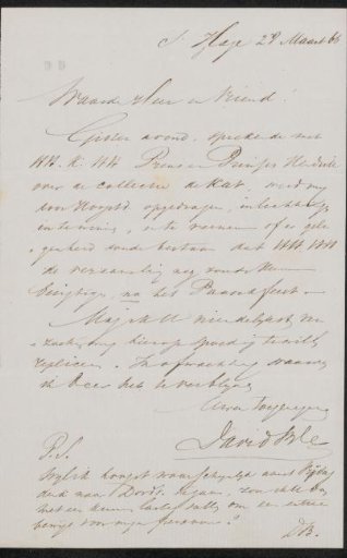 Letter to Ary Johannes Lamme