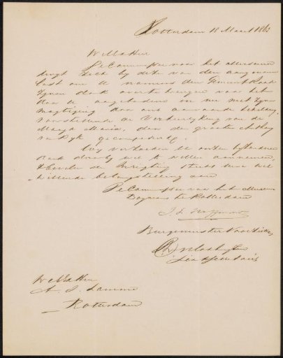 Letter to Ary Johannes Lamme