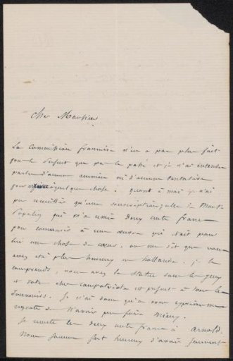 Letter to Ary Johannes Lamme