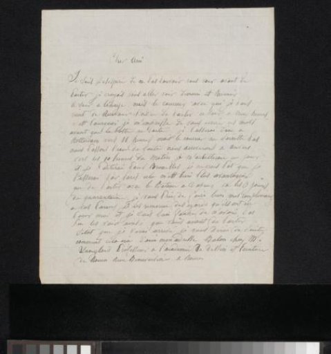 Letter to Ary Johannes Lamme