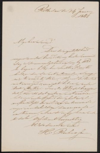 Letter to Ary Johannes Lamme