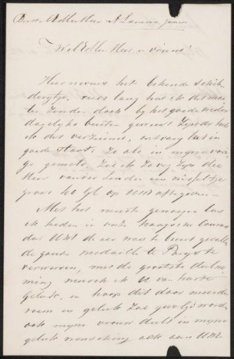 Letter to Ary Johannes Lamme