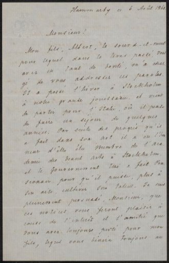 Letter to Ary Johannes Lamme