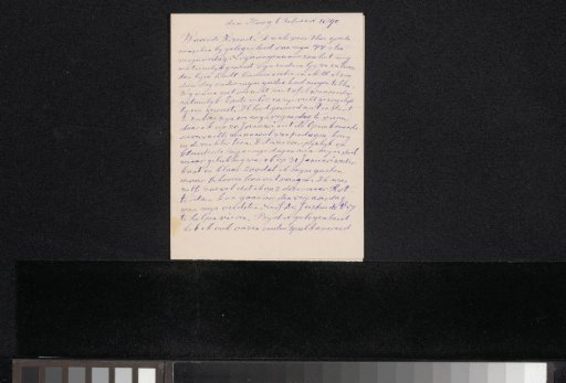 Letter to Ary Johannes Lamme