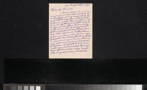 Letter to Ary Johannes Lamme