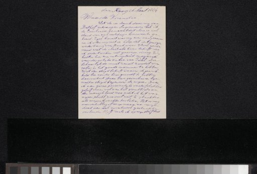 Letter to an anonymous recipient