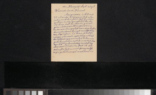 Letter to Ary Johannes Lamme