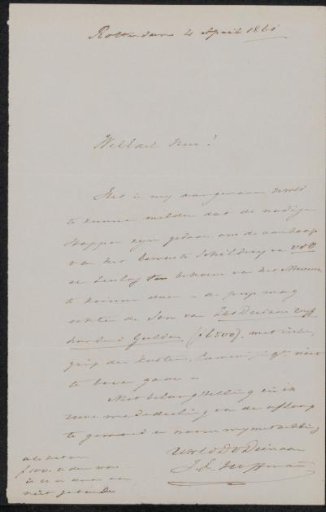 Letter to Ary Johannes Lamme