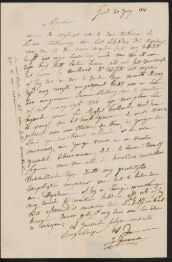 Letter to Arnoldus Lamme
