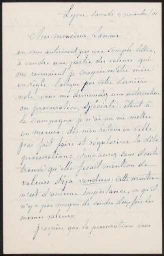Letter to Ary Johannes Lamme