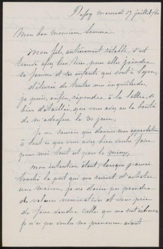 Letter to Ary Johannes Lamme