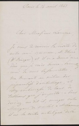 Letter to Ary Johannes Lamme