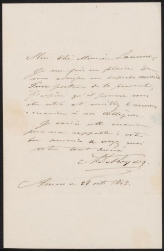 Letter to Ary Johannes Lamme