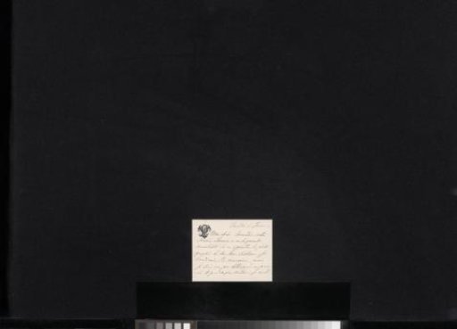 Letter to Cornelia Marjolin-Scheffer