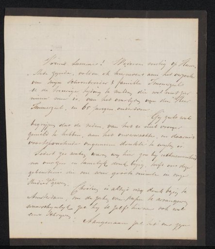 Letter to Ary Johannes Lamme