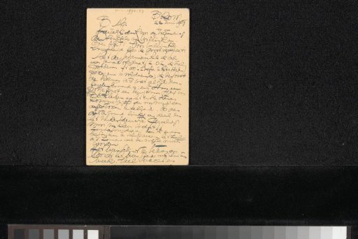 Letter to Mien Cambier van Nooten