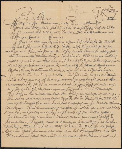 Letter to Mien Cambier van Nooten