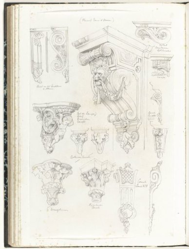 Consoles and corbels