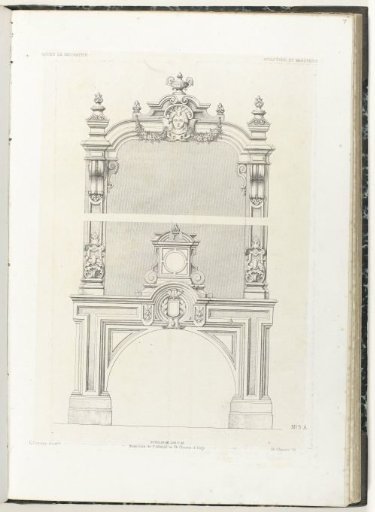 Top and bottom of a lower panel