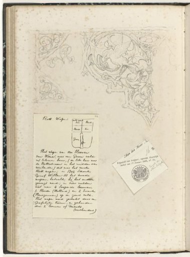 Letter regarding the coat of arms of Rotterdam
