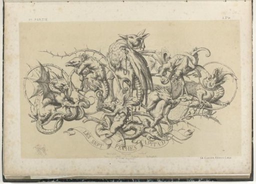 Fantastical Animals Depicting the Seven Deadly Sins