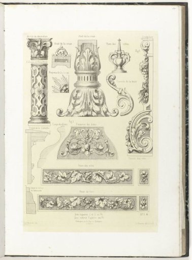 Thirteen Architectural Ornaments and Three Sections