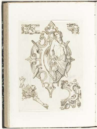 Five Cartouches of Metalwork