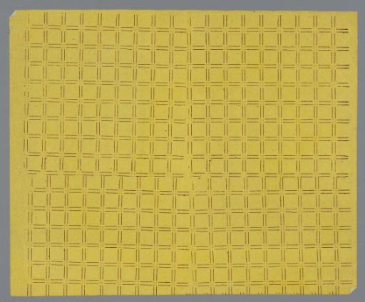 Sheet with block pattern