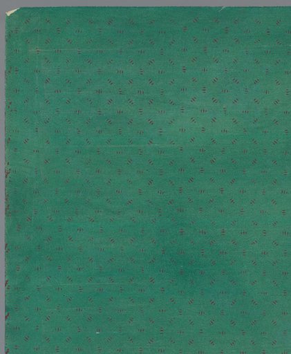 Sheet with check pattern of dashes