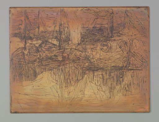 Ships in harbor