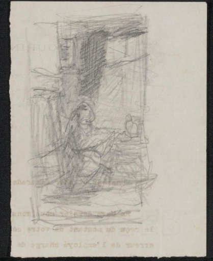 Figure in an interior